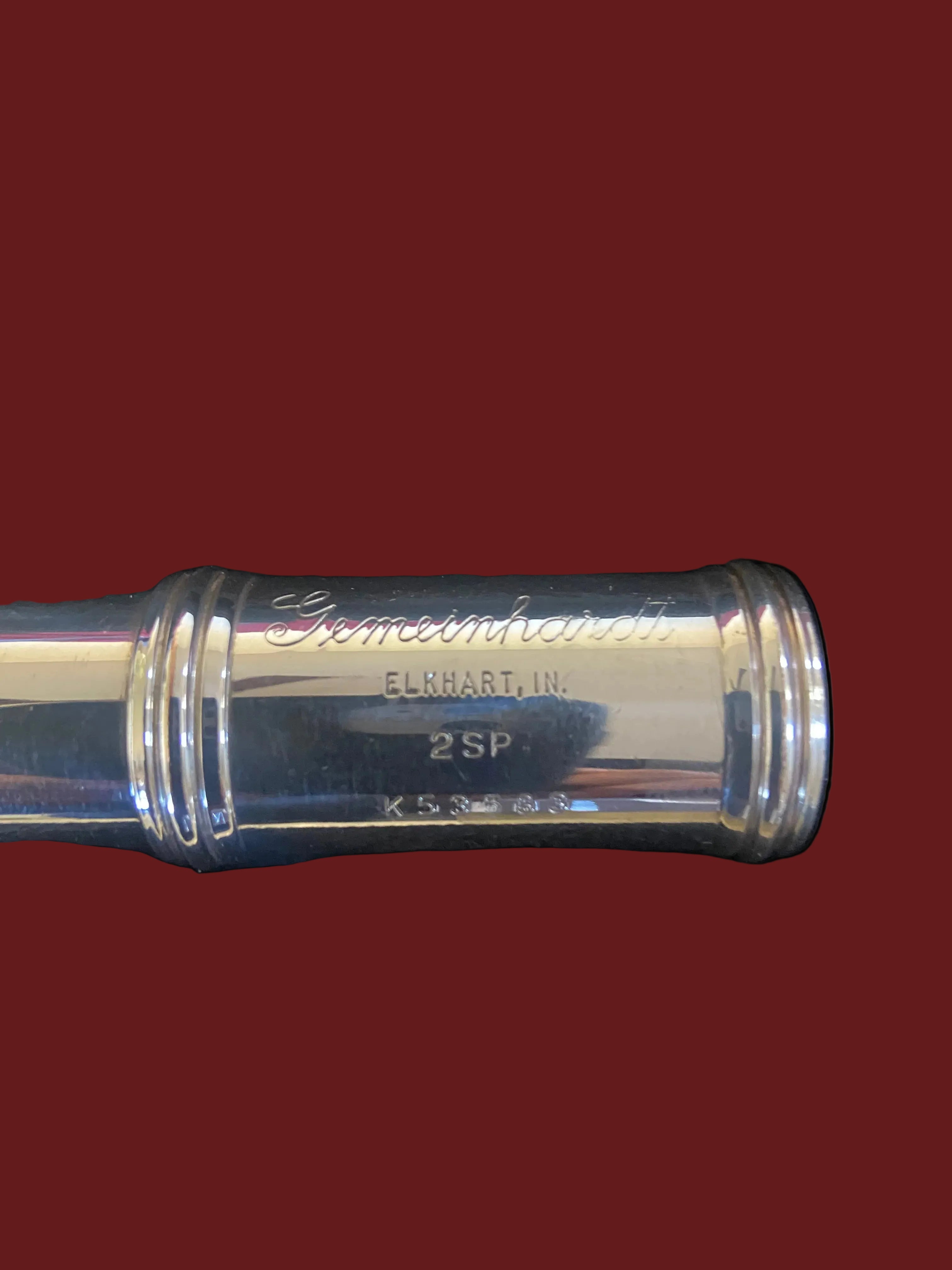 Gemeinhardt 2SP OVERHAULED FLUTE OFFSET G, C FOOT VIDEO DEMO