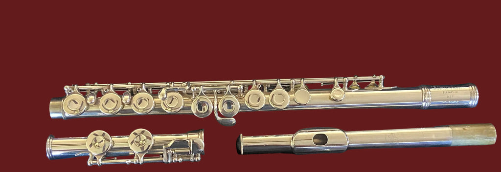 Gemeinhardt 2SP OVERHAULED FLUTE OFFSET G, C FOOT VIDEO DEMO