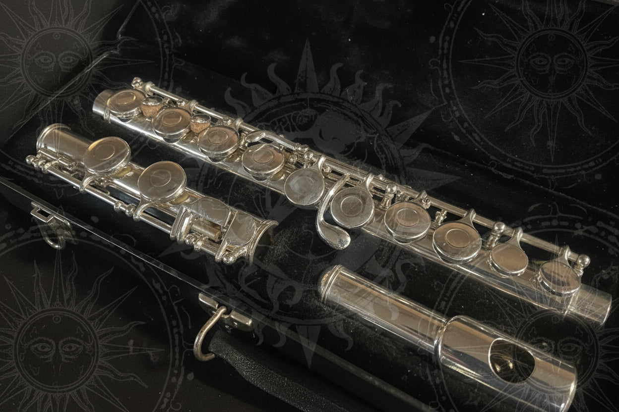 Gemeinhardt 22SP OVERHAULED FLUTE OFFSET G, C FOOT VIDEO DEMO