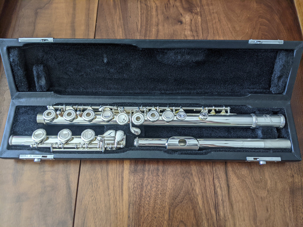 Giardinelli Haynes Flute GFL-10 Open hole, Offset G, B foot, Yamaha Headjoint