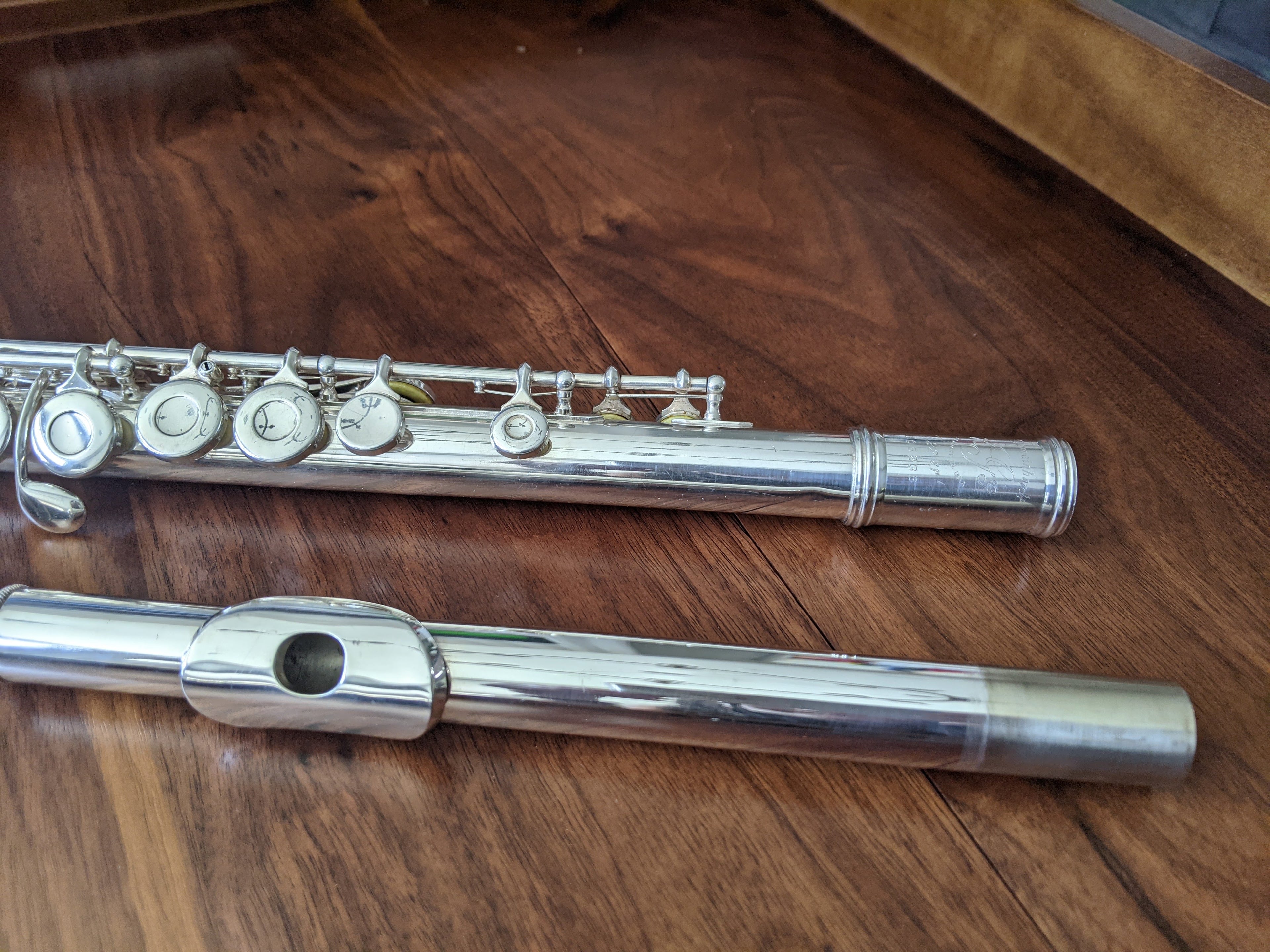 Gemeinhardt 22SP OVERHAULED FLUTE OFFSET G, C FOOT VIDEO DEMO