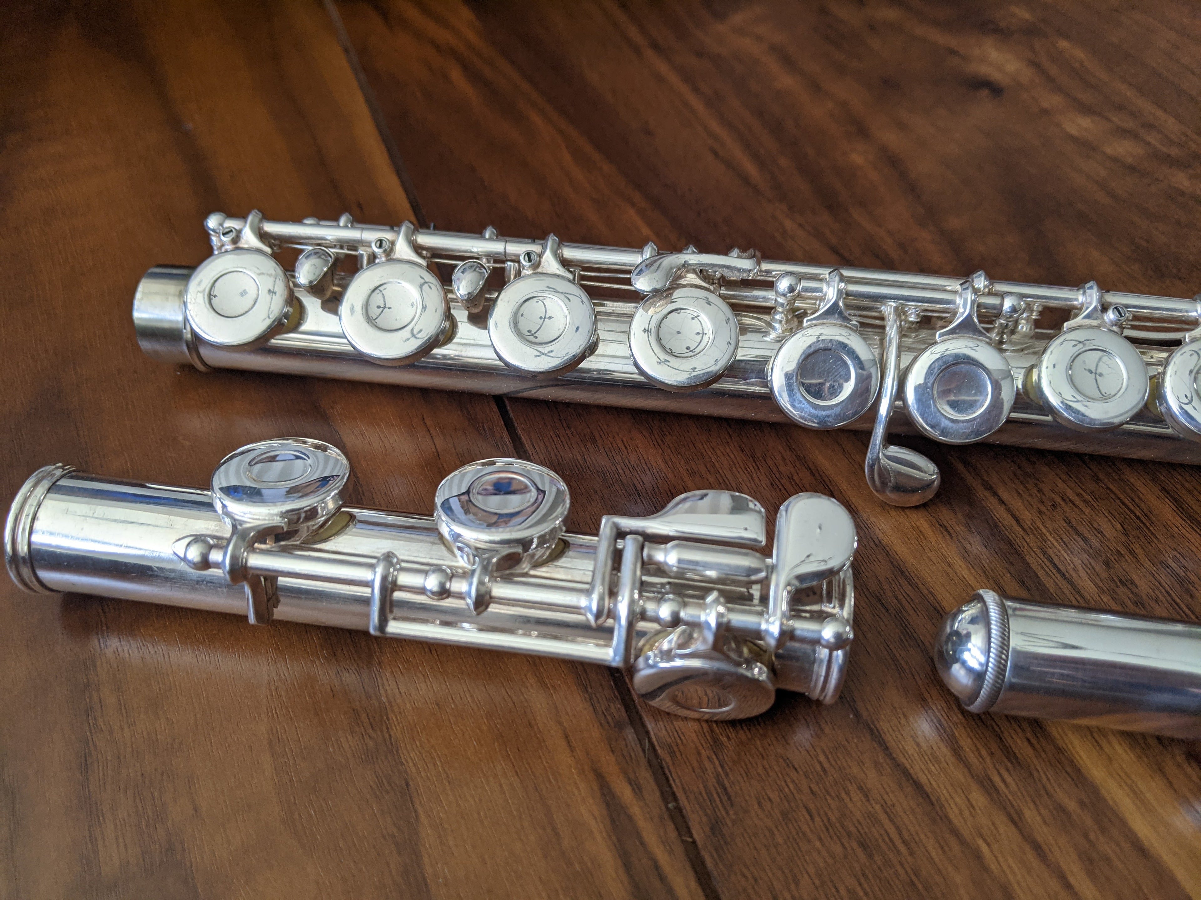 Gemeinhardt 22SP OVERHAULED FLUTE OFFSET G, C FOOT VIDEO DEMO