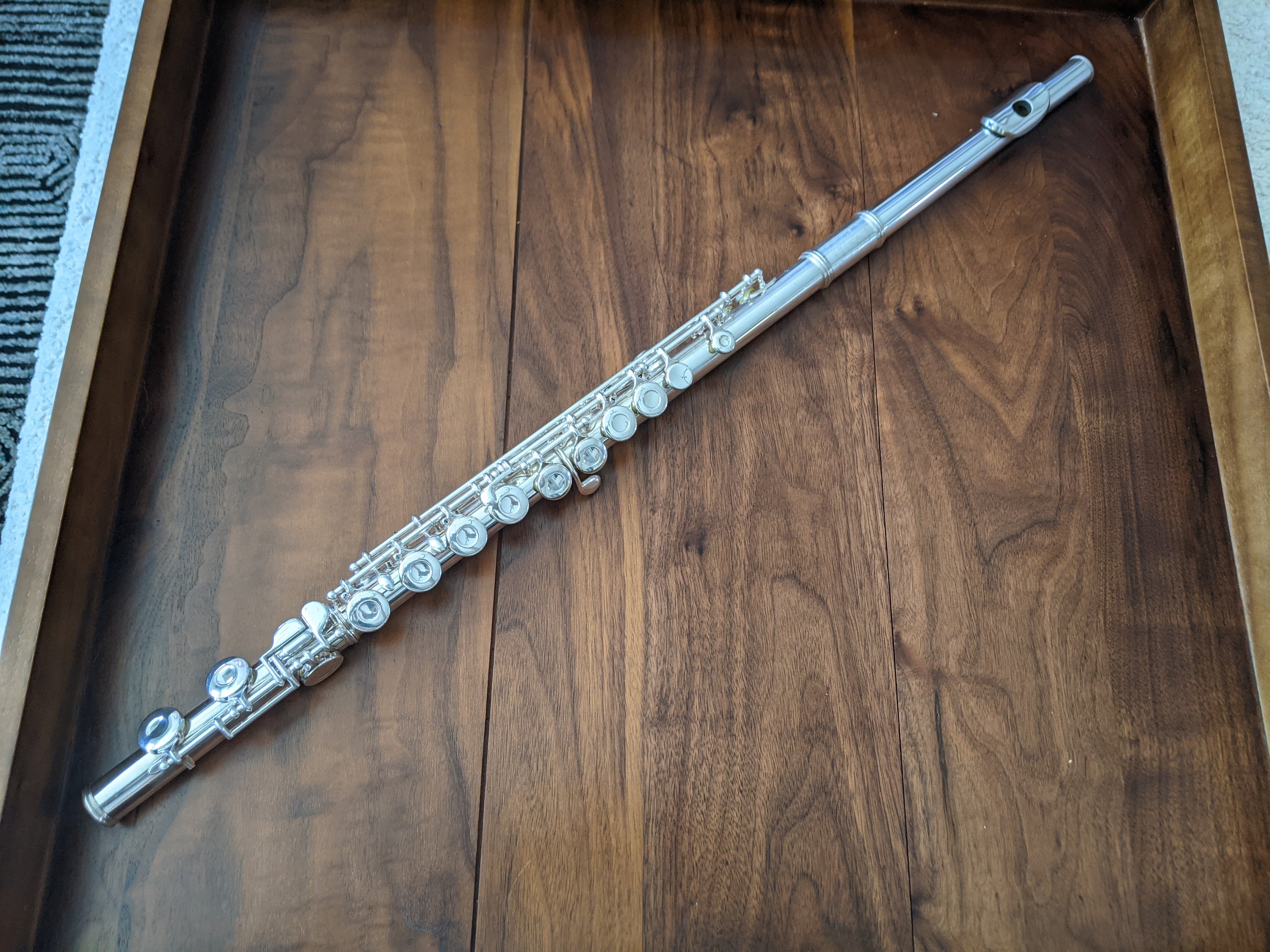 Gemeinhardt 22SP OVERHAULED FLUTE OFFSET G, C FOOT VIDEO DEMO
