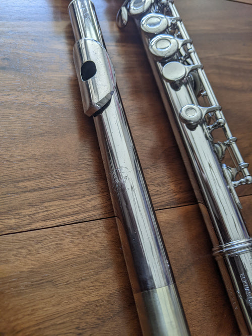 Gemeinhardt 2NP OVERHAULED FLUTE OFFSET G, C FOOT VIDEO DEMO