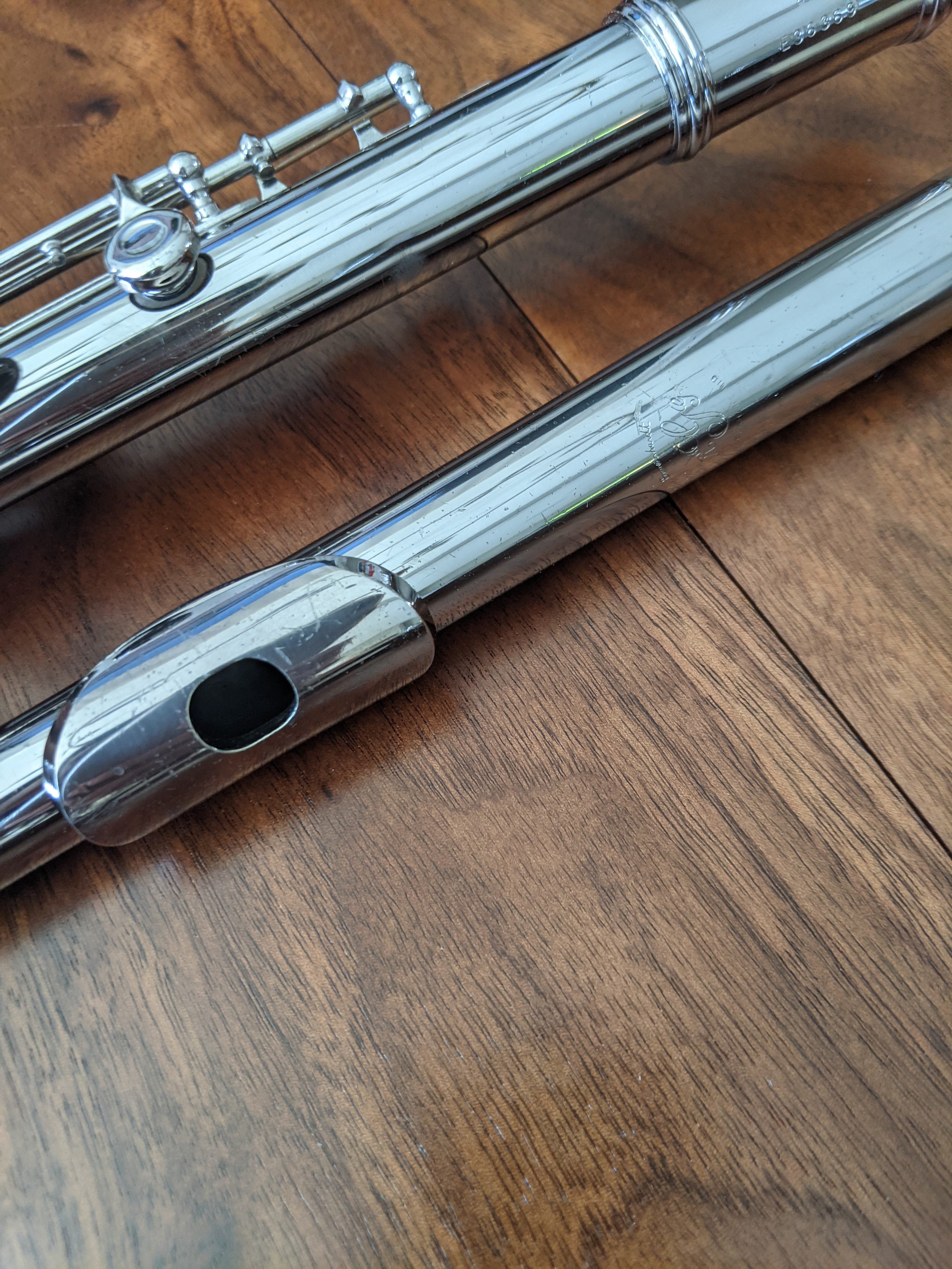 Gemeinhardt 2NP OVERHAULED FLUTE OFFSET G, C FOOT VIDEO DEMO