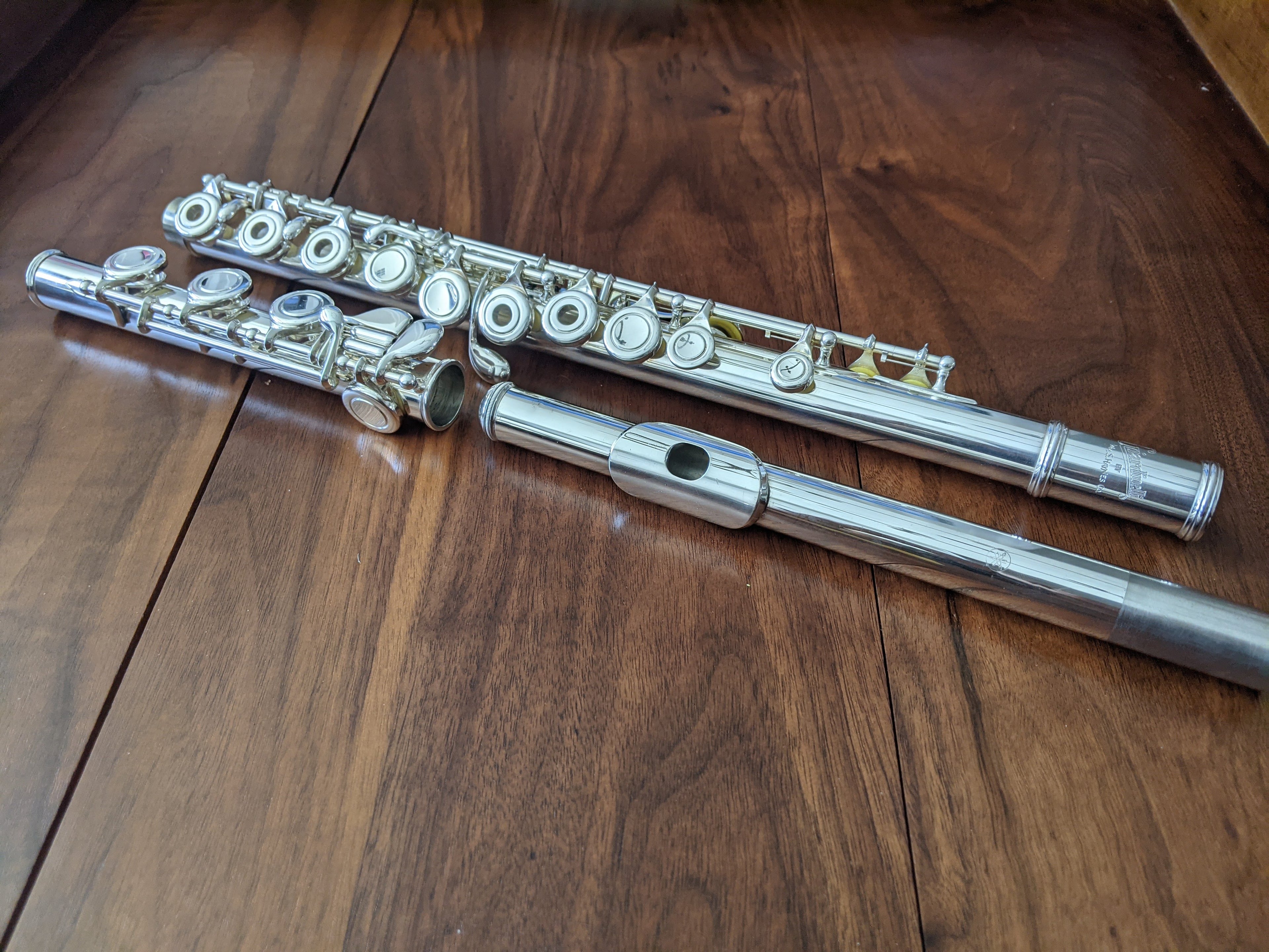 Giardinelli Haynes Flute GFL-10 Open hole, Offset G, B foot, Yamaha Headjoint