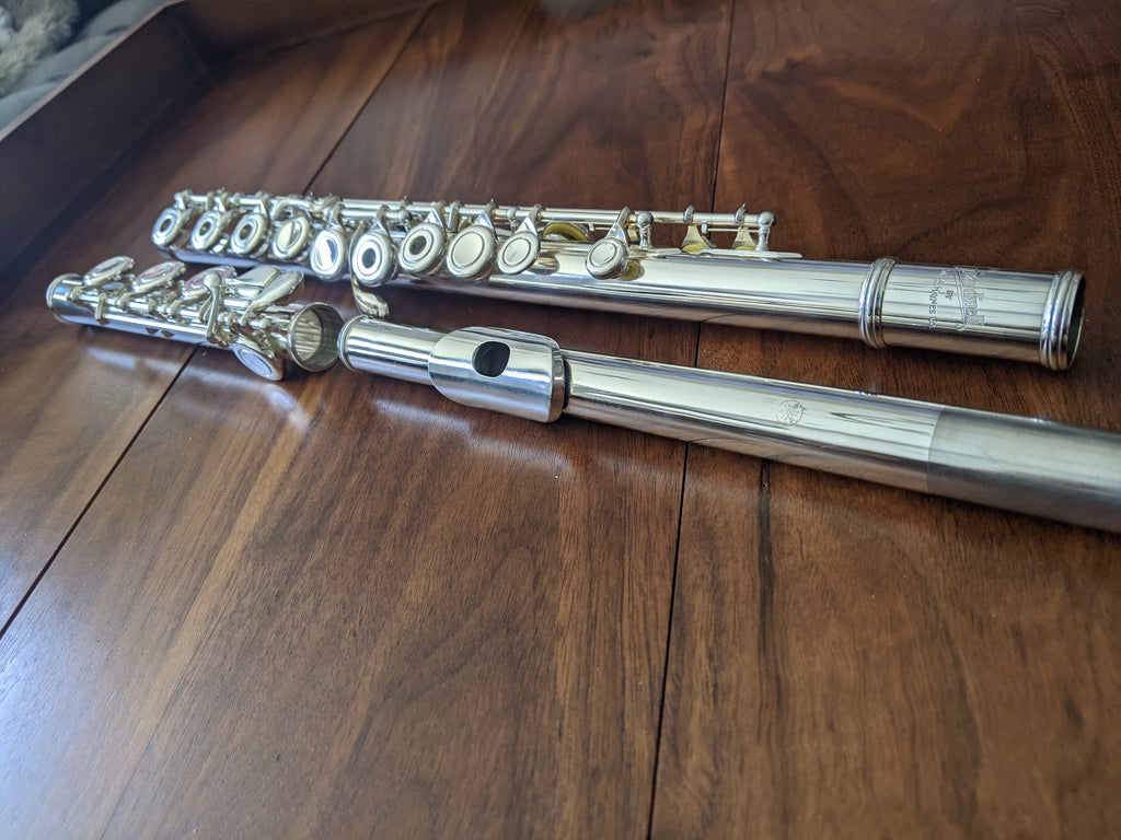Giardinelli Haynes Flute GFL-10 Open hole, Offset G, B foot, Yamaha Headjoint